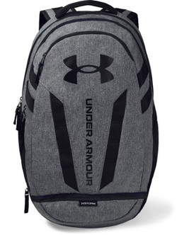 Рюкзак теннисный Under Armour Hustle 5.0 Backpack - black/grey