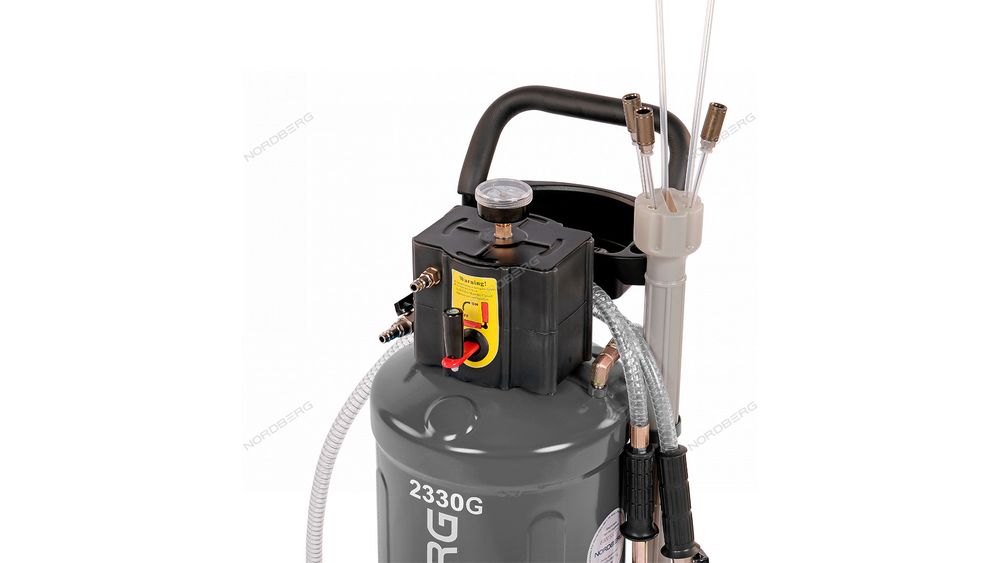 NORDBERG (2330G) Установка для сбора масла пневматическая, 30 л, серая