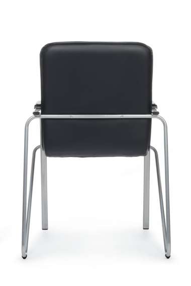 Стул Самба с пластиковыми подлокотниками SMB-03 Черный