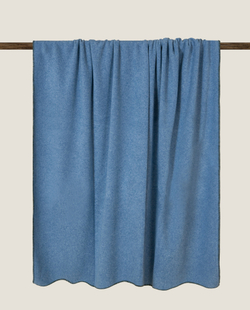 Плед 160х200 Frati Home Soft Bamboo Denim синий