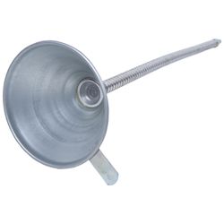 МАСТАК (135-00007) Воронка с гибким сливом, металлическая, 140 х 180 х 725 мм