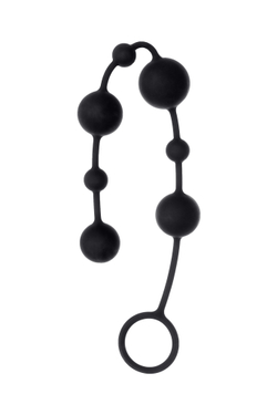 Анальная цепочка A-toys с шариками, силикон, 35,9 см