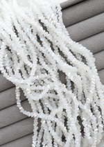 Алмазное стекло 4мм, белый с переливом