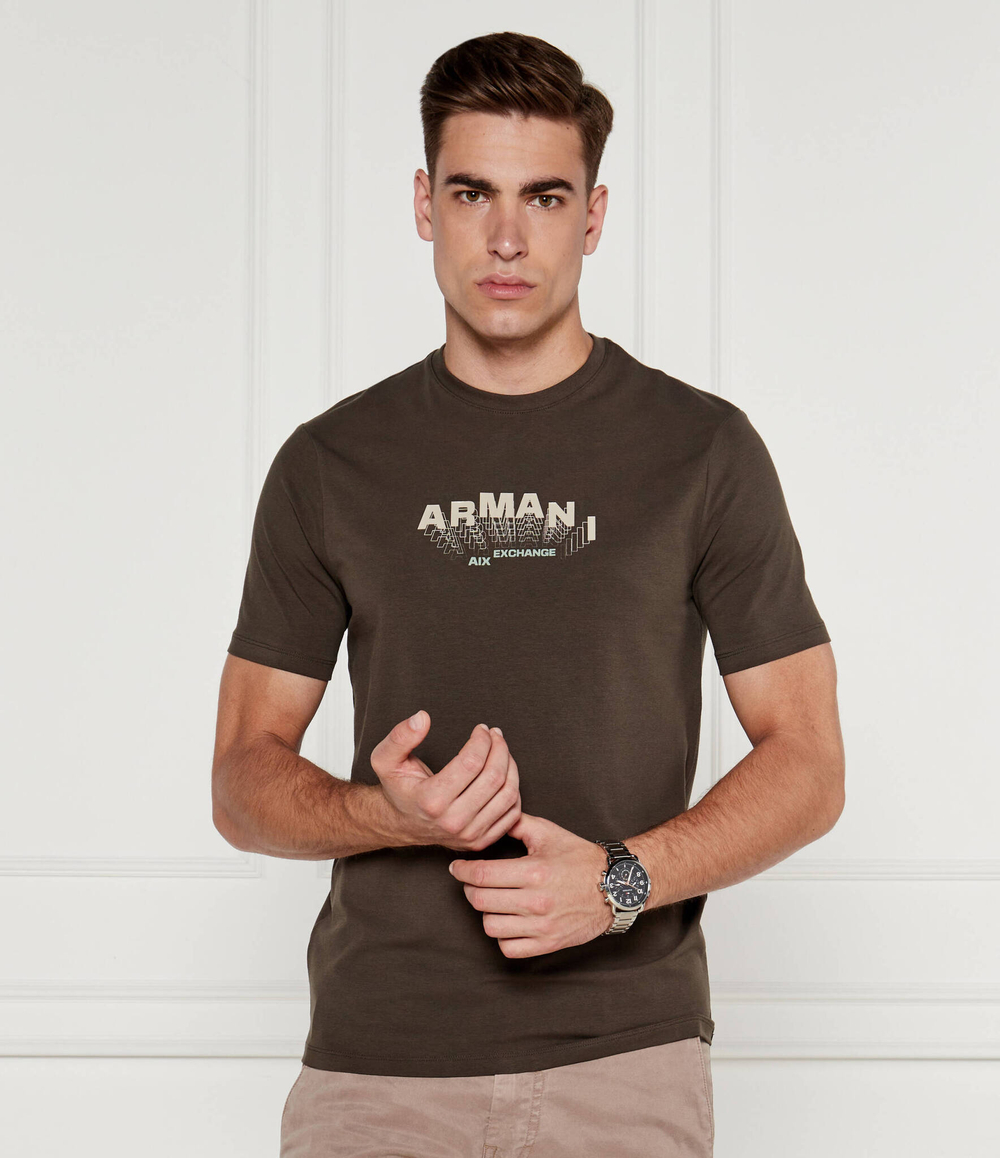 Футболка Armani Exchange - хаки(6DZTHV ZJE6Z)