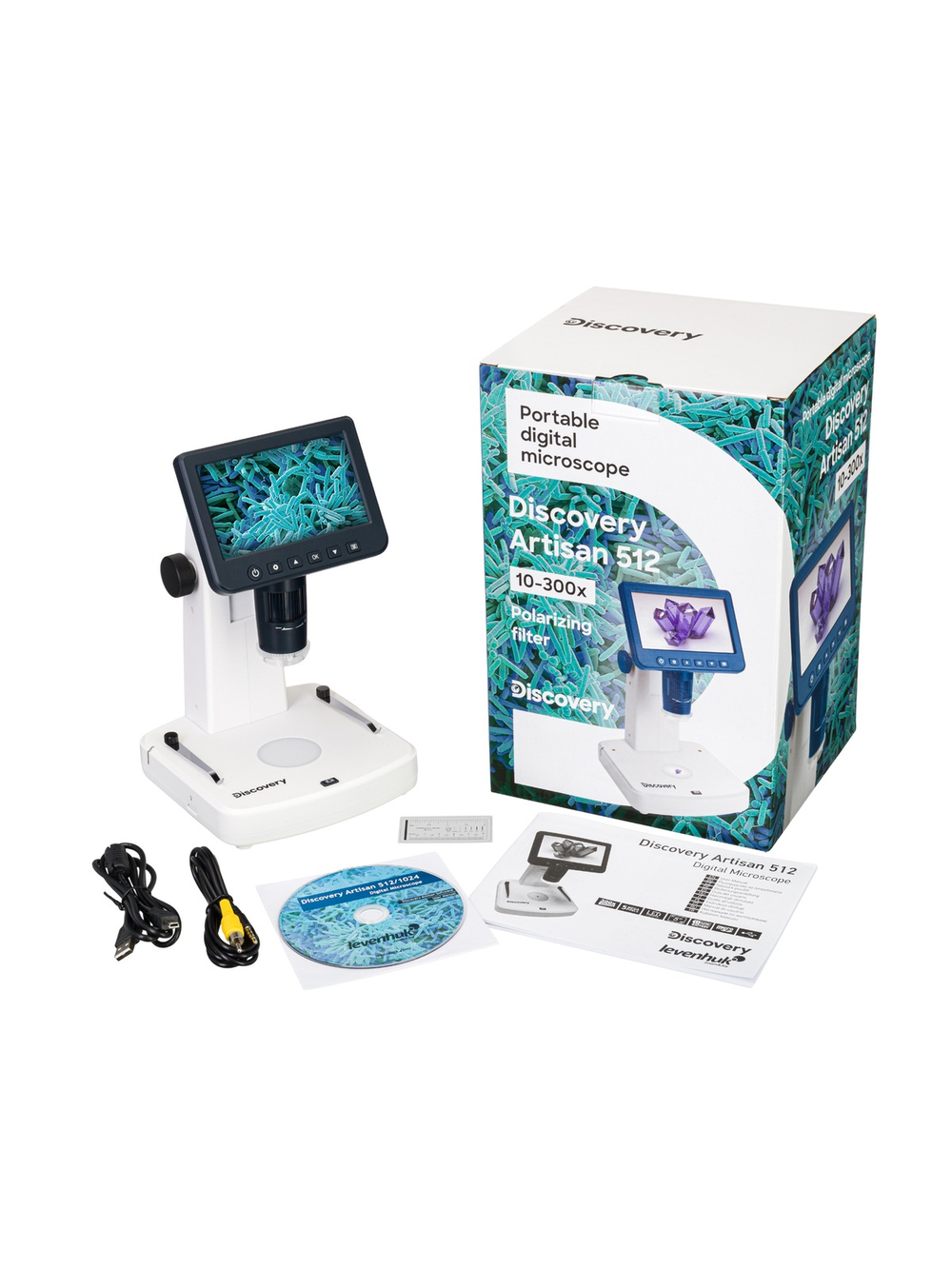 Микроскоп цифровой Levenhuk Discovery Artisan 512
