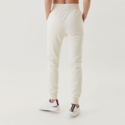 Женские теннисные брюки Björn Borg STHLM High Waist Sweat Training Pants Women - Cream