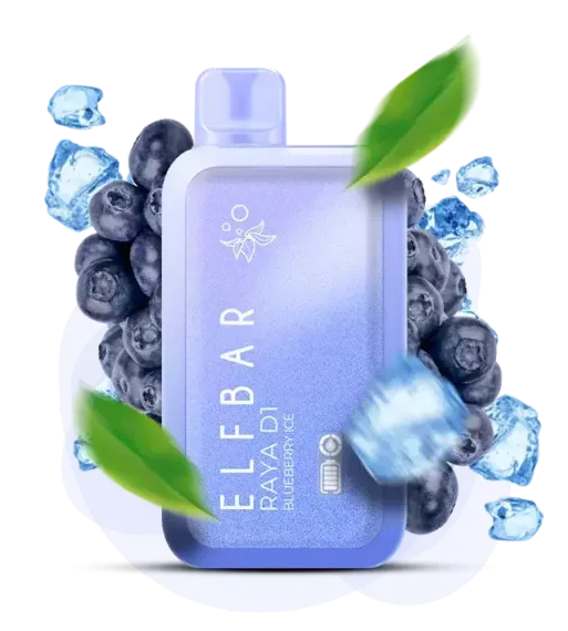 ELF BAR RAYA D1 - Blueberry Ice (5% nic)