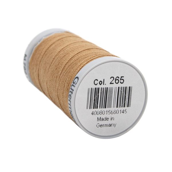 Нитки суперкрепкие Gutermann Extra Strong M782 №40 (100 метров), 5 кат. | 265 серо-песочный