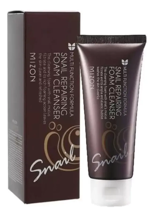MIZON Пенка для умывания c муцином улитки - Snail Repairing Foam Cleanser .60мл