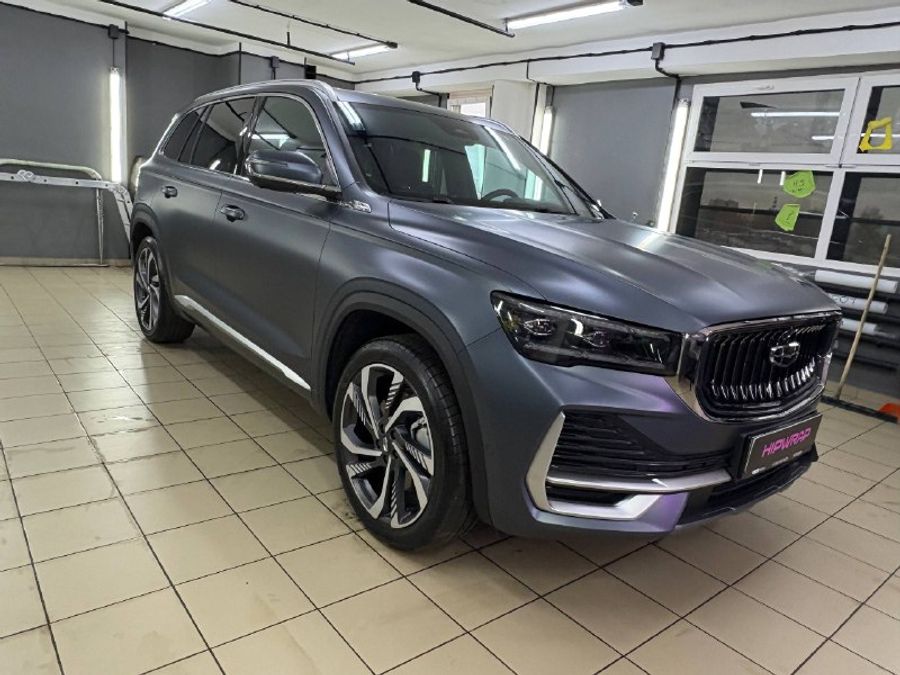 🔥 GEELY MONJARO в матовой пленке Carbins PPF M90 от HIPWRAP