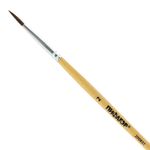 Кисть ПИФАГОР, из ворса пони, круглая, № 2, 200831