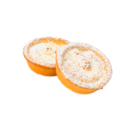 Песочное пирожное "Тарт" с вишнево-творожной начинкой / 1,4 кг / Баттерфляй