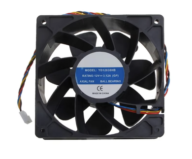 Кулер /Вентилятор YD12038HB 6 pin\12v\3.12A для Bitmain Antminer