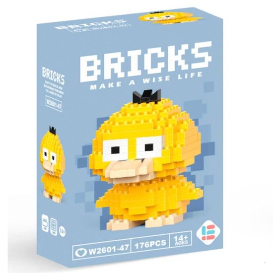 Конструктор Briks Duck Покемон Псайдак №47 (176 деталей)