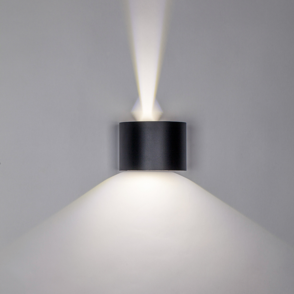 340547 Светильник DALLA 2х3W LED 660LM G ЧЕРНЫЙ 4000K IP65