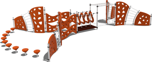 Игровой комплекс Сердолик (паттерн Vector)