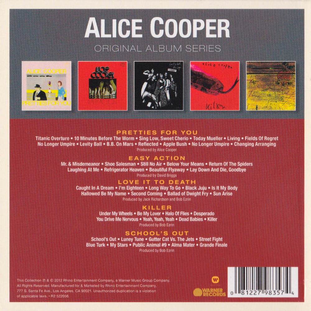 Alice Cooper / Original Album Series (5CD)