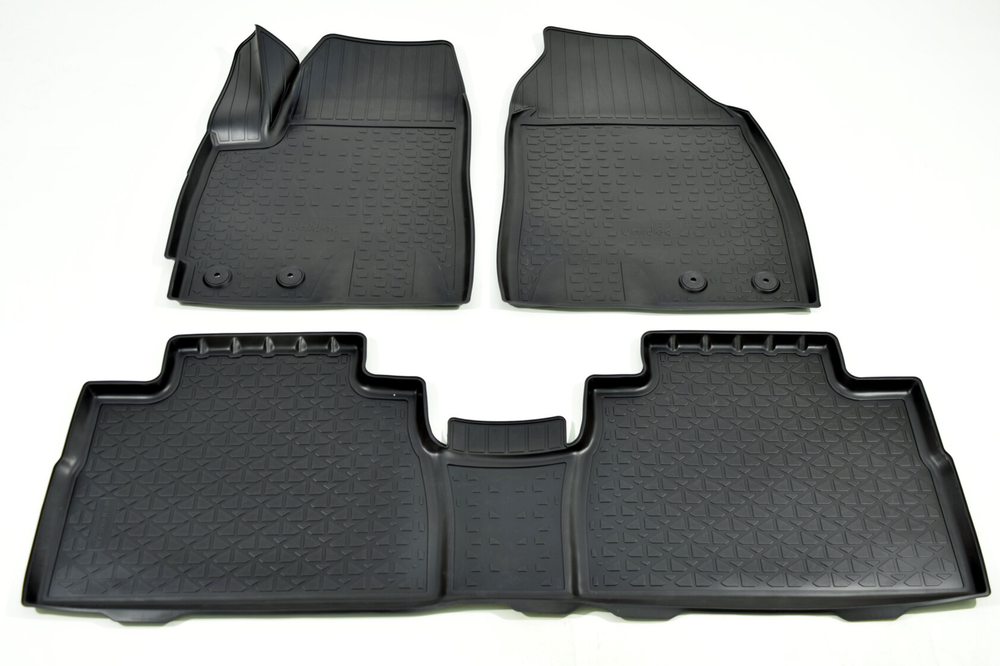 Ковры в салон Norplast для SOUEAST S07 2024-, Черный, 1,2 ряд, арт.NPA11-C825-730