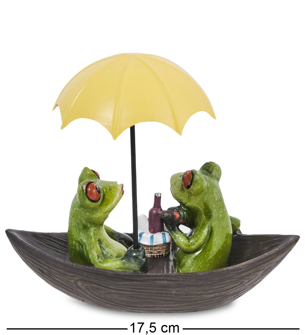 GAEM Art MN-316 Фигурка «Лягушки в лодке»