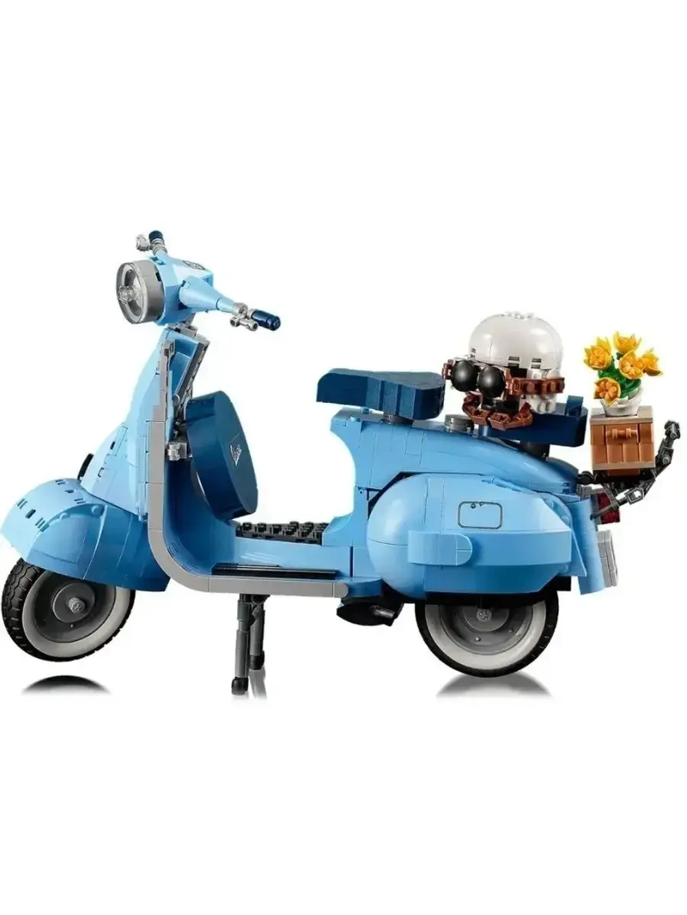 Конструктор Мотоцикл "Скутер Веспа 125" 1106 деталей 9936