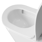 Унитаз подвесной анатомический WAVE SILUET Tornado3.0 сид. дюропласт, м/л, быстр, БЕЛЫЙ глянец (XL)