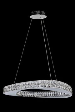 Подвесная люстра LED 100W 3000К-6000К LE3030/850 CH хром Veronique Leon