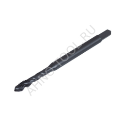 Метчик м/р  М4,0х0,7 Р6М5К5/HSS-E DIN371 BLACK OXIDE, с винтовой канавкой, ТОЧИНТЕХ