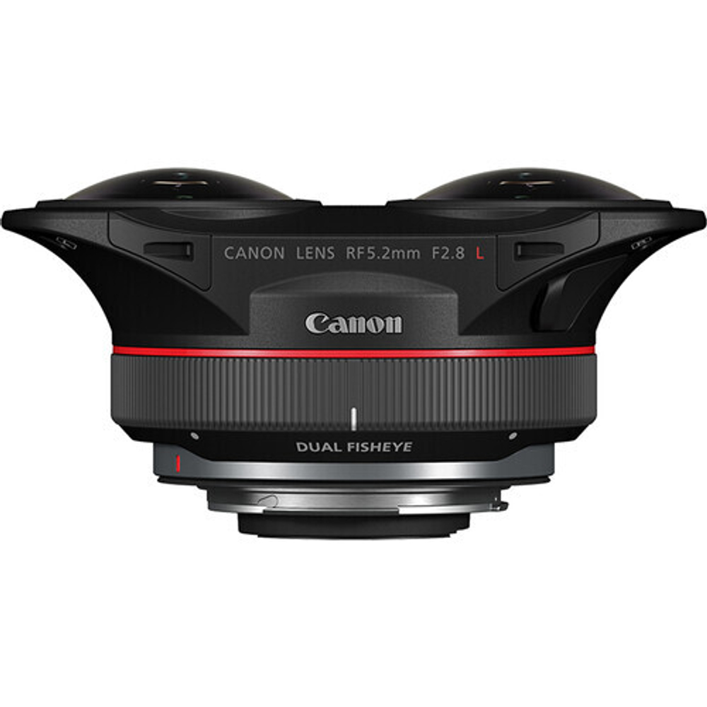 Объектив Canon RF 5.2mm f/2.8 L Dual Fisheye, черный