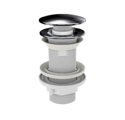 Донный клапан для раковины EWRIKA 8500385200 без перелива, сталь