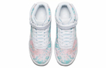 Кроссовки Nike Air Force 1 Upstep Lx "Sequin Fabric" (Женская размерная сетка)