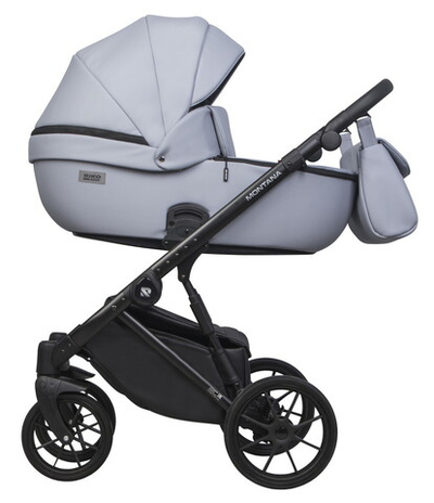 Детская коляска Riko Basic Montana Ecco 2 в 1 23 Grey