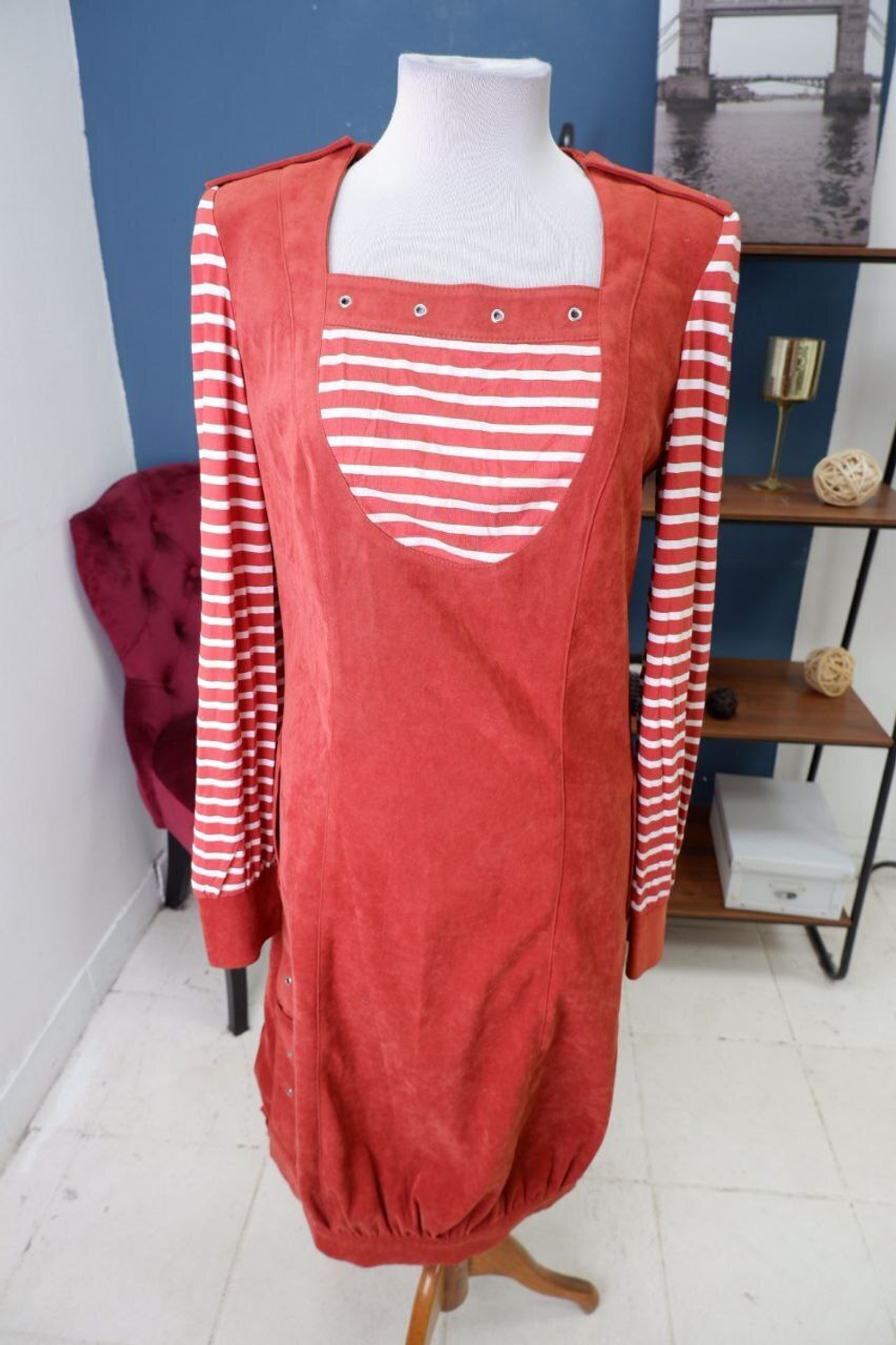 Платье Diamant комбинированное 46 размер