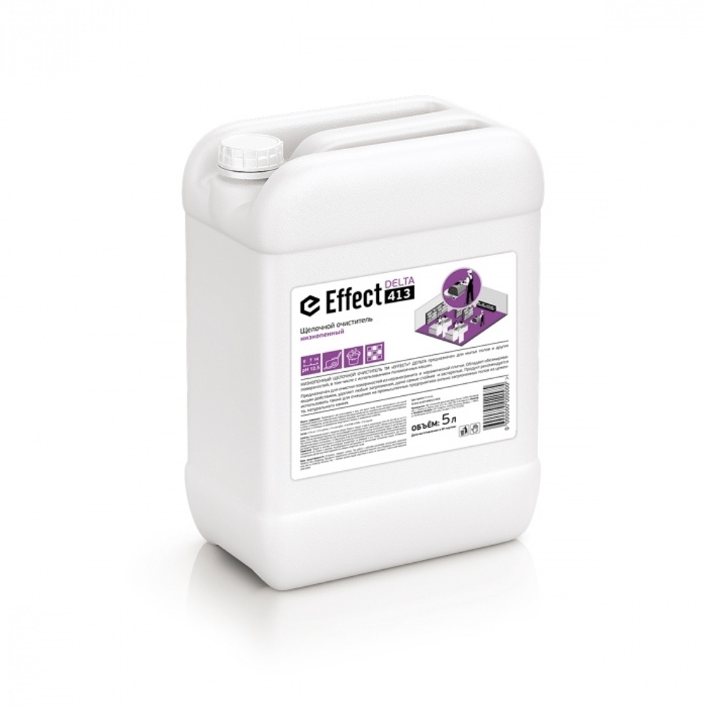 Низкопенный щелочной очиститель EFFECT DELTA 413 5 л.