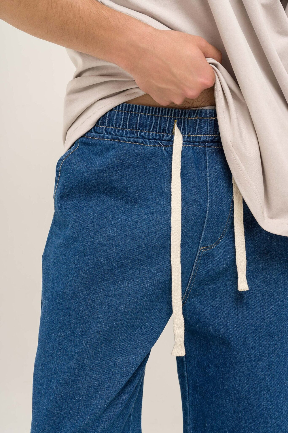 Джинсы KUL'TURA Elastic Waist Синий