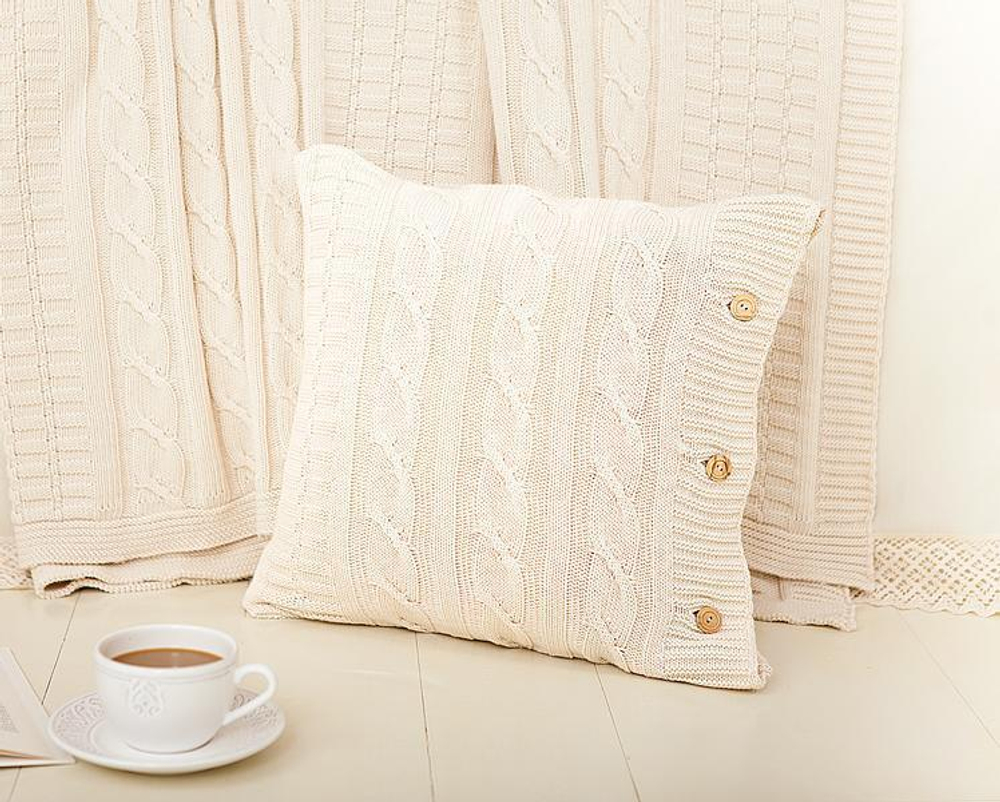 Плед-покрывало 220x240 Luxberry Imperio 233 экрю Португалия фото