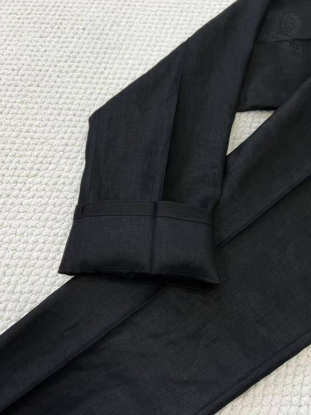 Льняной костюм Ermenegildo Zegna
