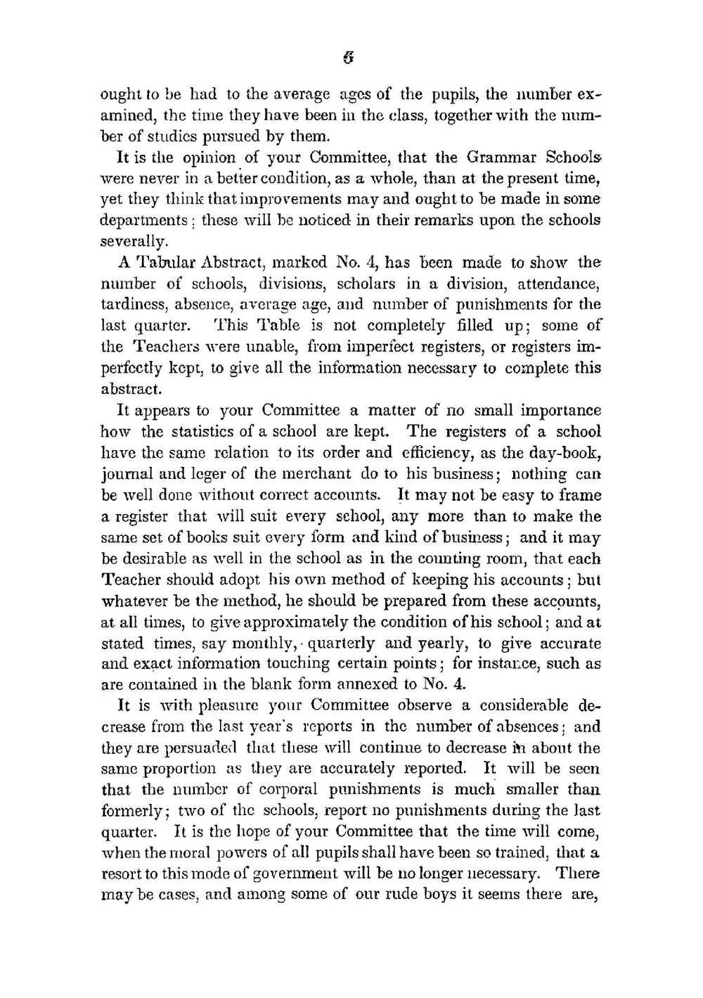 Annual report. 1845/6 | Roxbury School Committee