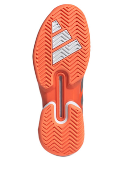 Мужские теннисные кроссовки Adidas Adizero Ubersonic 5 M - lucid orange/silver metallic/core black