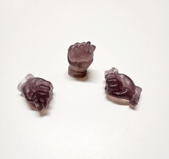 Набор сувенирного мыла черное "Фиг", 3штуки