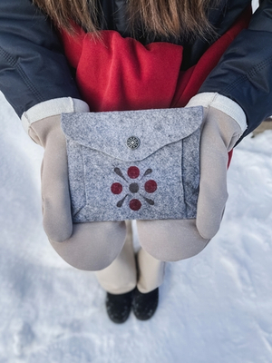 Чехол Тепло цветка / Unique hand‑painted case