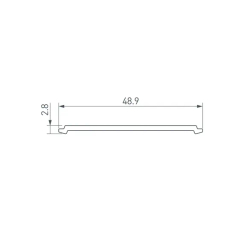 Экран FANTOM-W49-2000 OPAL (Arlight, Пластик) 047246