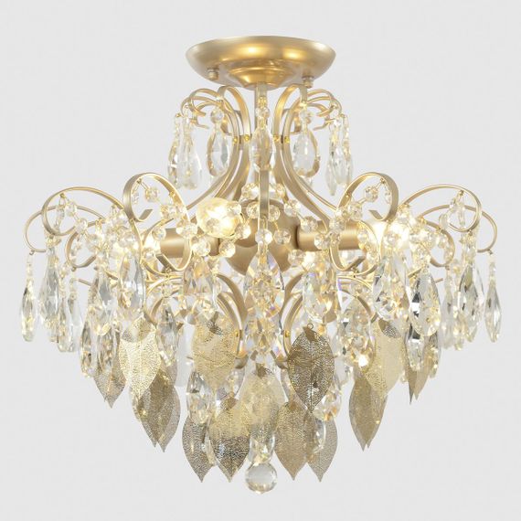 Потолочная люстра Crystal Lux Esmiralda PL4 Gold