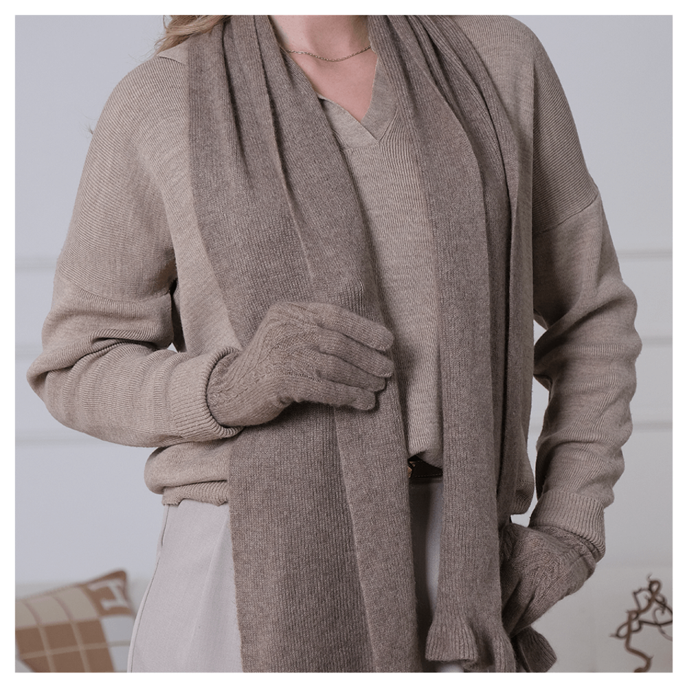 Перчатки из кашемира «Волшебное прикосновение»