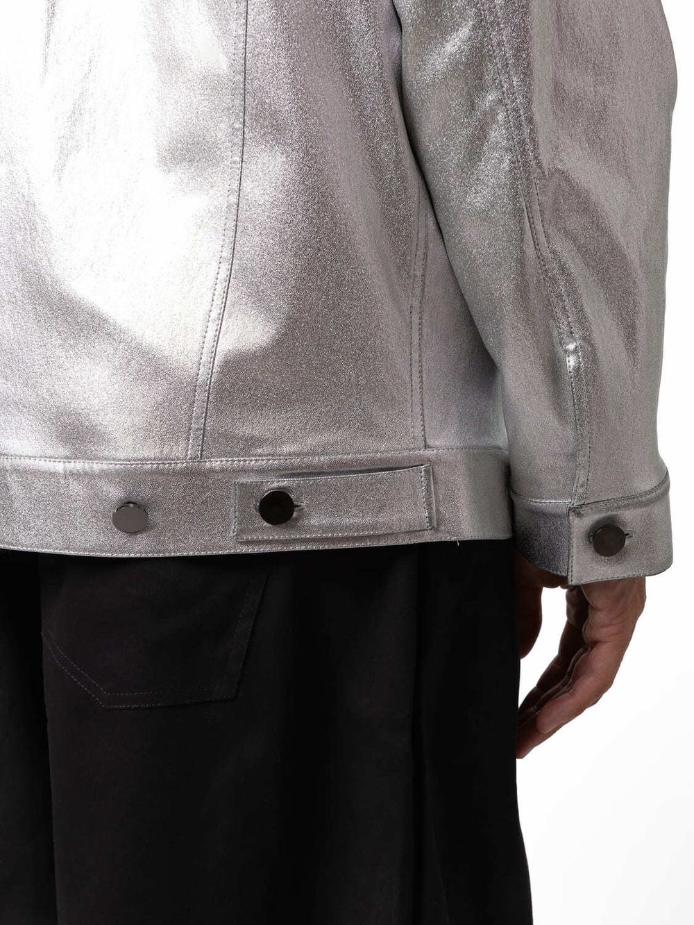 Куртка Dryg джинсовая серебро