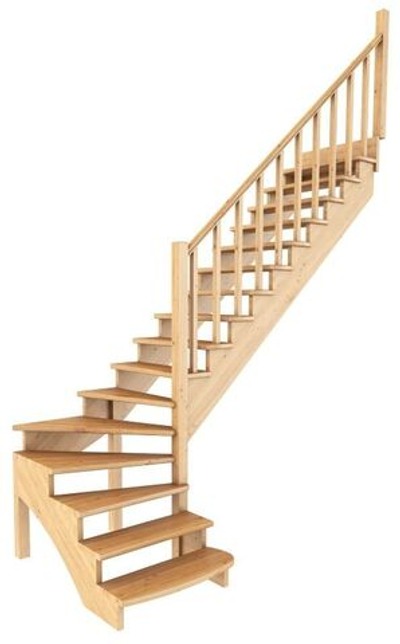 Лестница на второй этаж К-001м/5 Правая