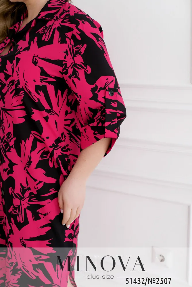 Платье 2507-малиновый Minova