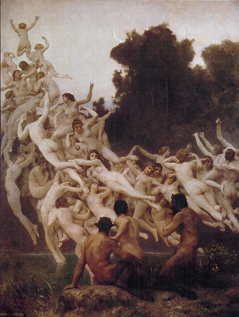 William-Adolphe Bouguereau  (1825-1905). 16+