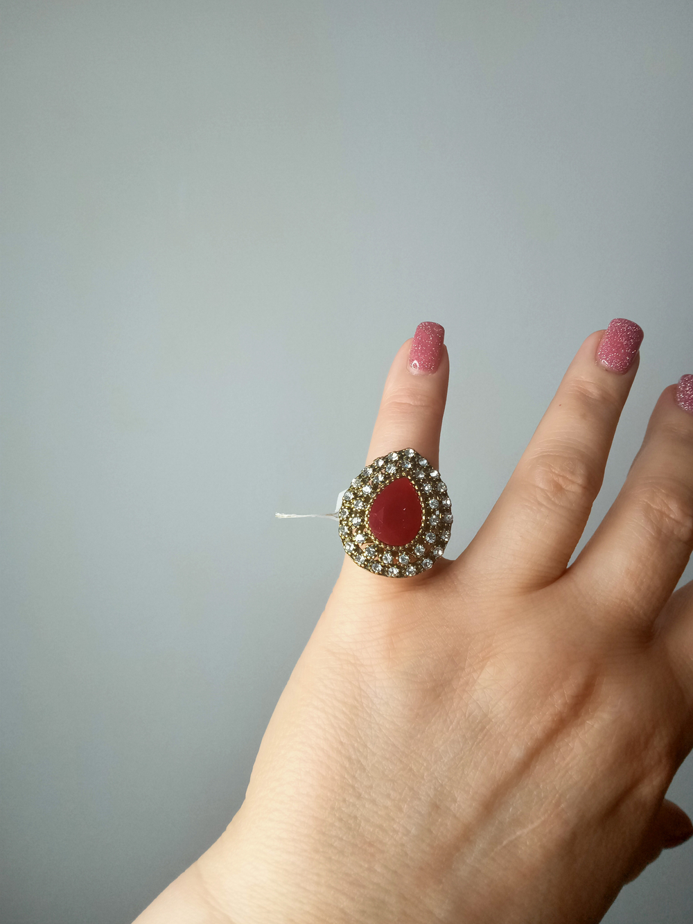 Кольцо в готическом стиле массивное.Размер-17