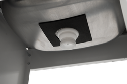 Умывальник дачный с подогревом "Люкс" ВИХРЬ, нержавейка, белый