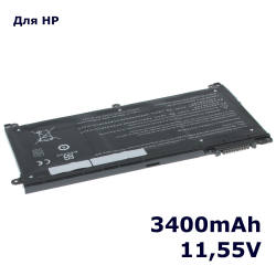 Аккумулятор AnyBatt 3400mAh для ноутбука HP ProBook x360 11 G1 (BI03XL, ON03XL)